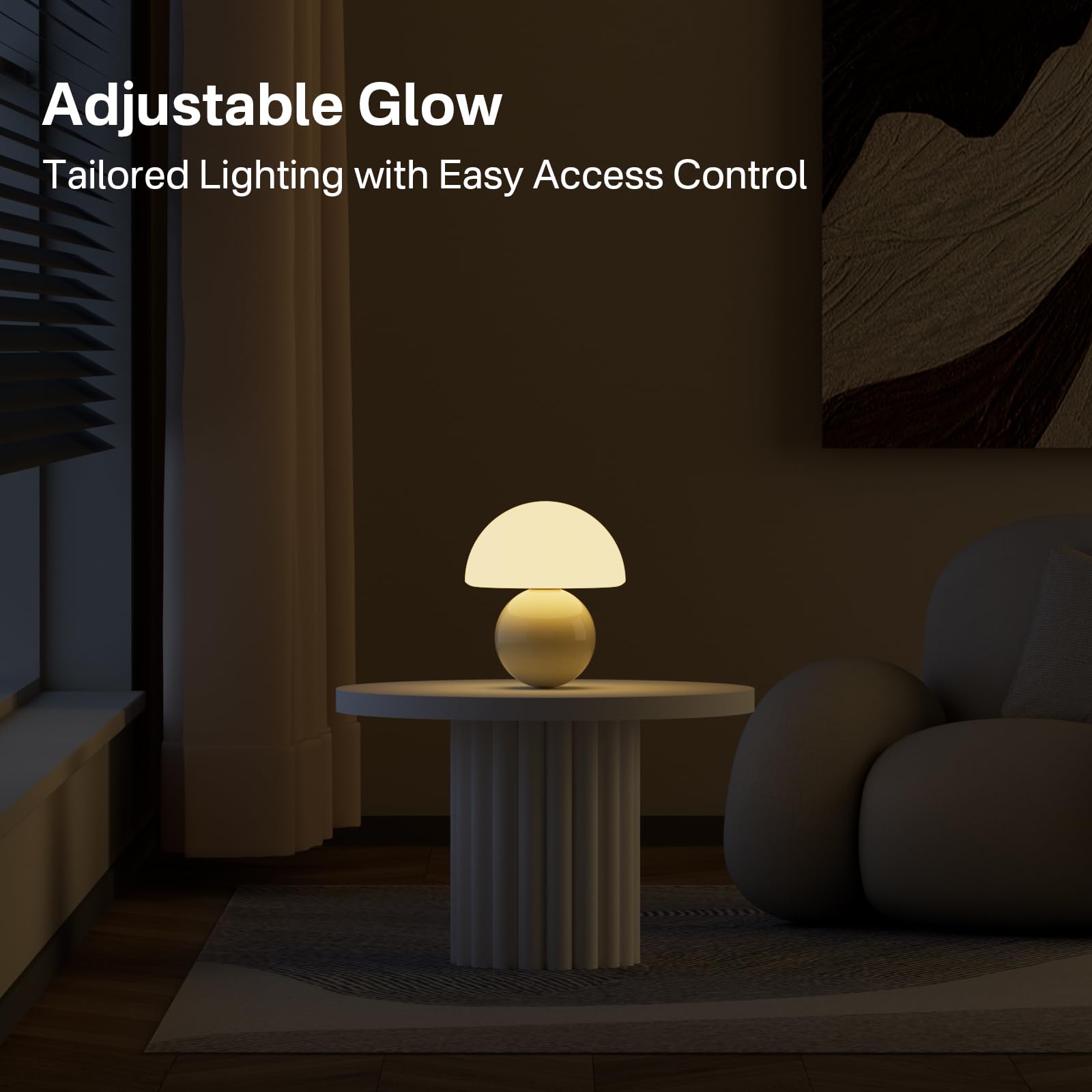 Dawnwake soft light creating cozy ambience in a living space