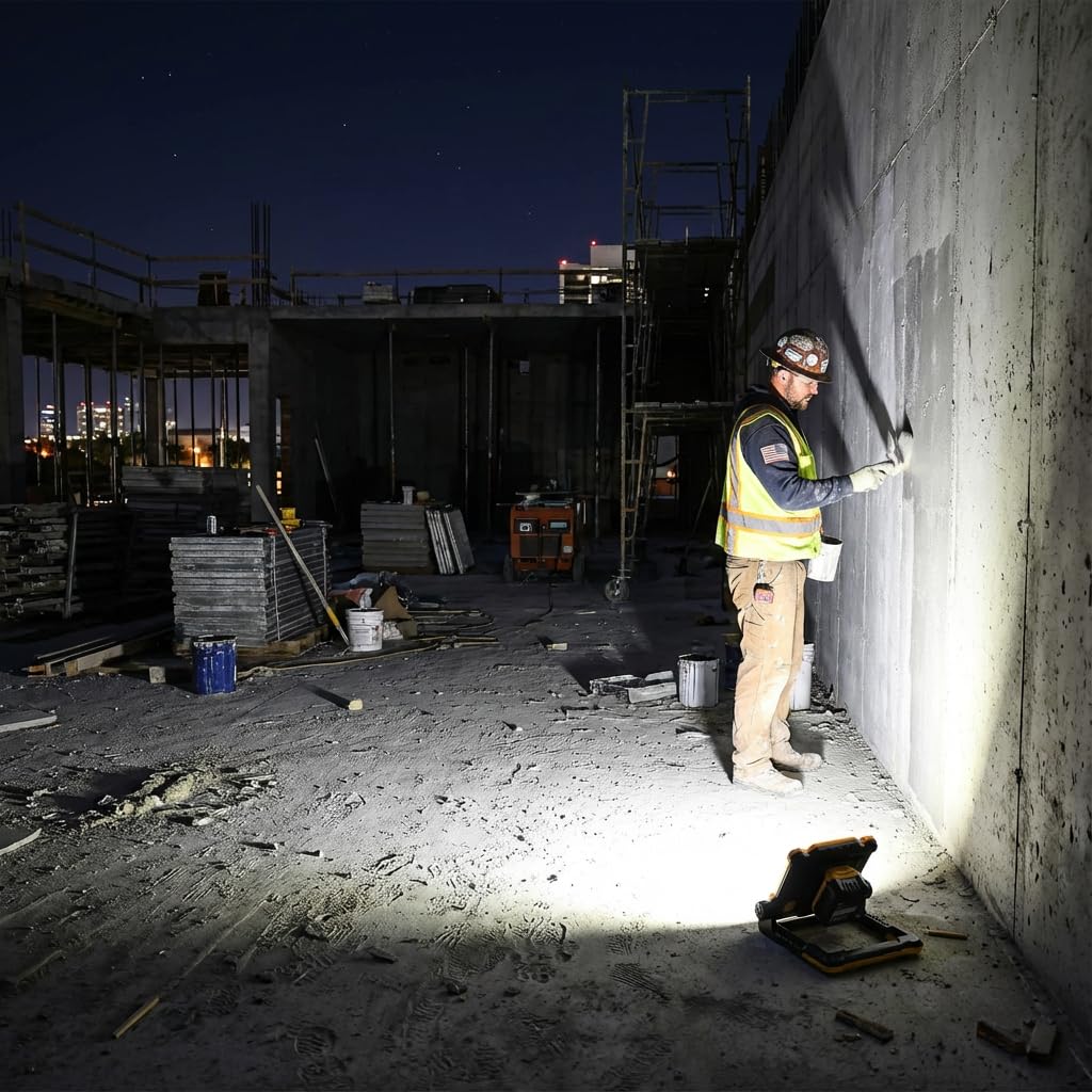 DAYATOOL workshop-garage-lighting for mechanics and construction tasks.