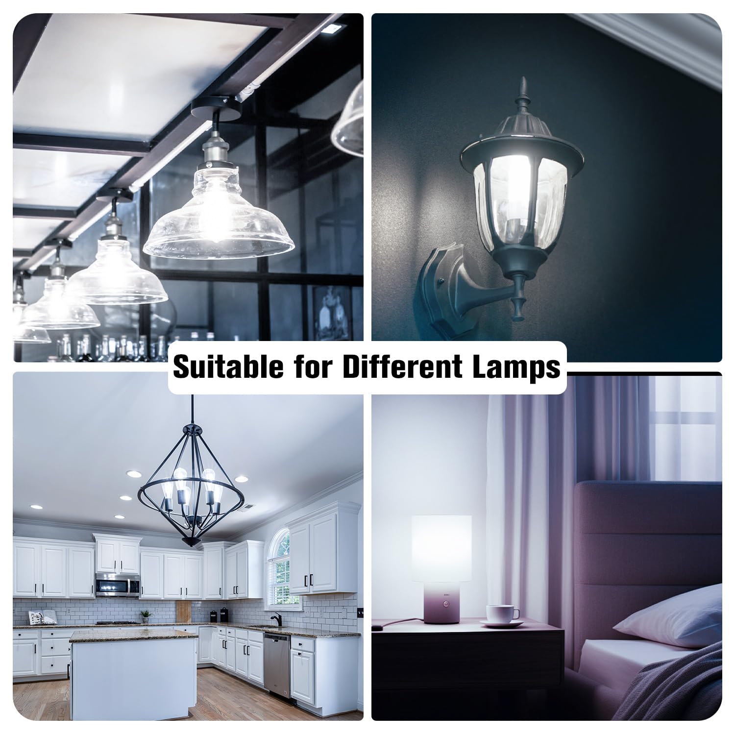 DAYBETTER ST58 bulbs ideal for decorative lighting in bars and cafes