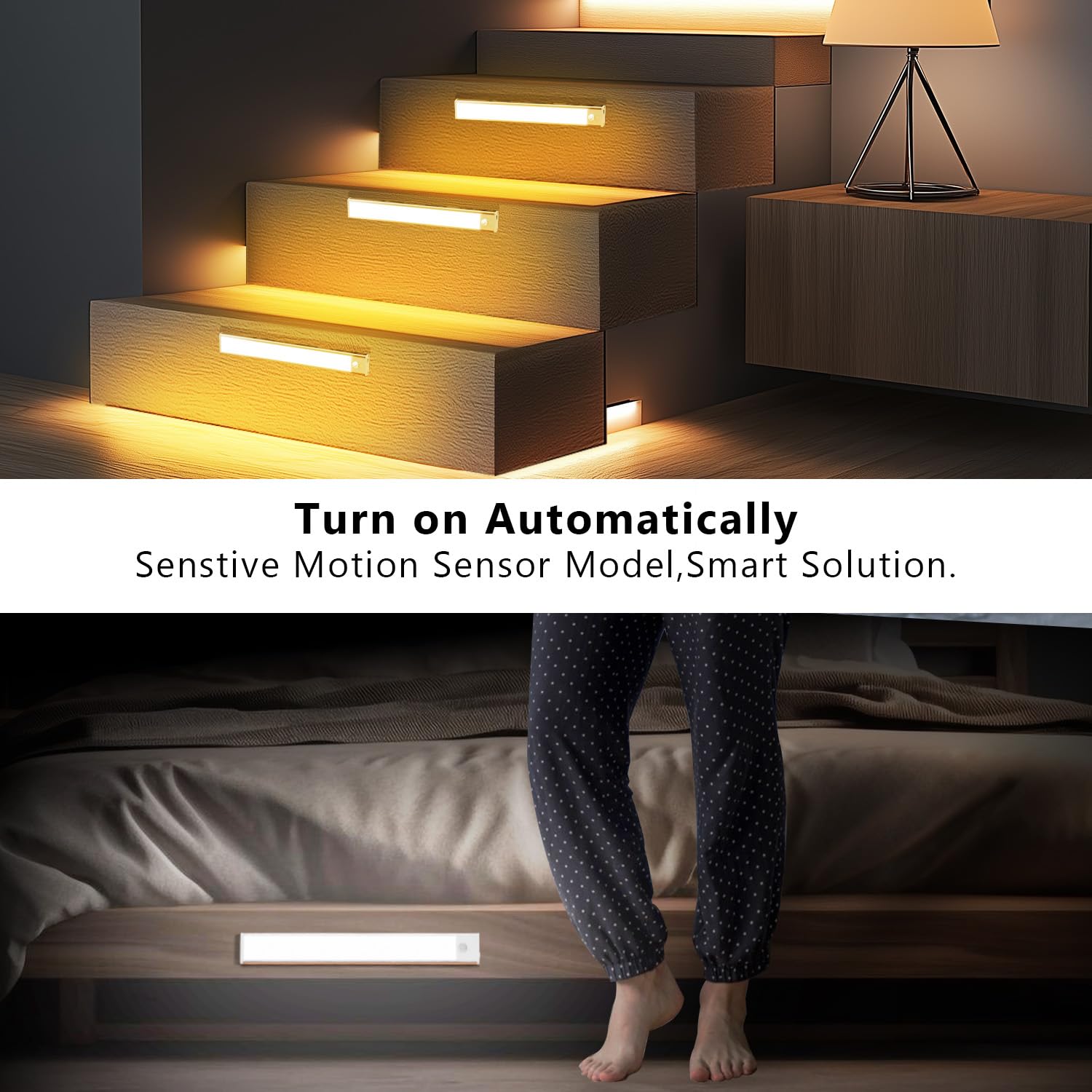 DAYBETTER color temperature switch lets you choose warm, natural, or cool light