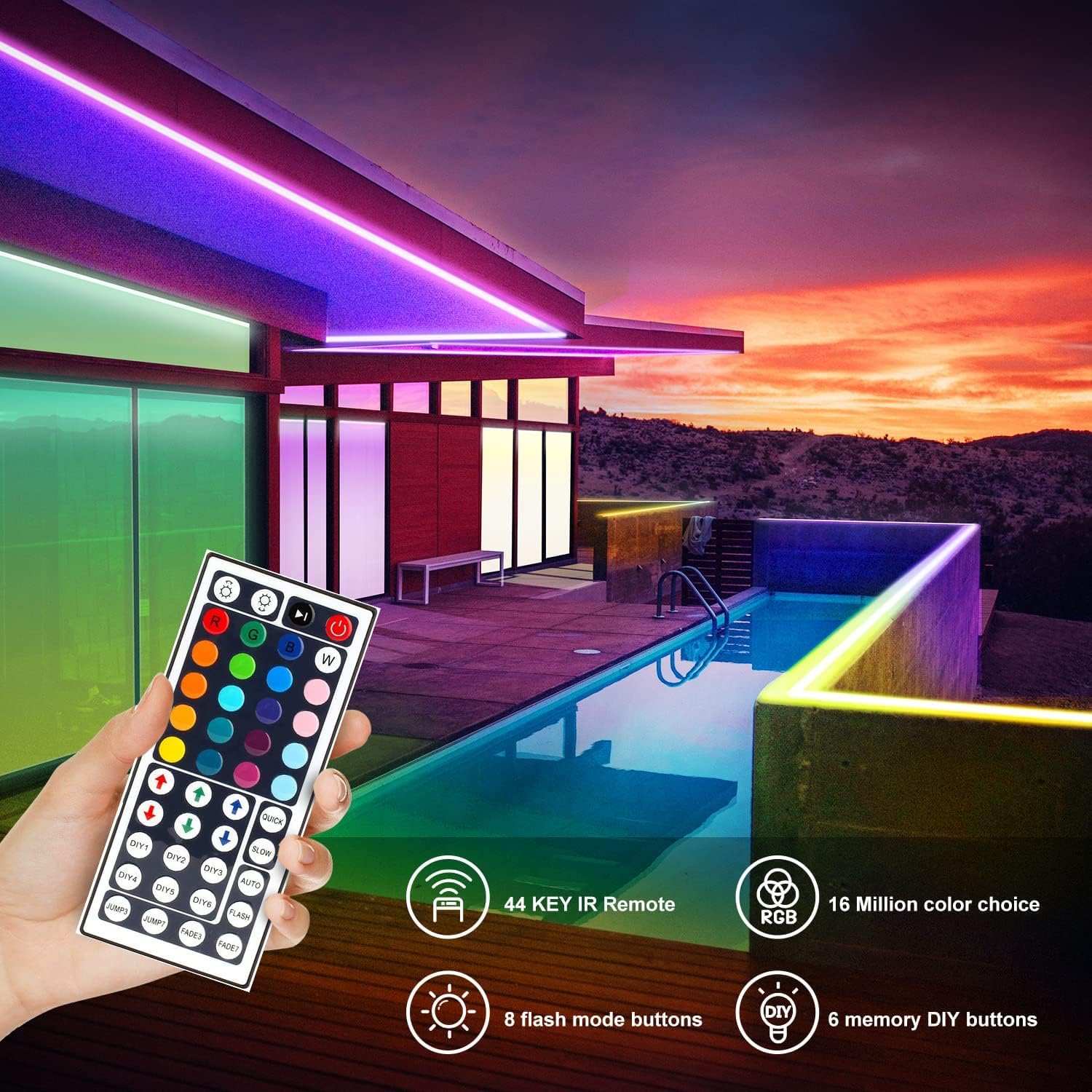 DAYBETTER customizable lighting for mood and ambiance at home