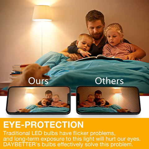 DAYBETTER dimmable E26 base Edison bulb enables smooth brightness control