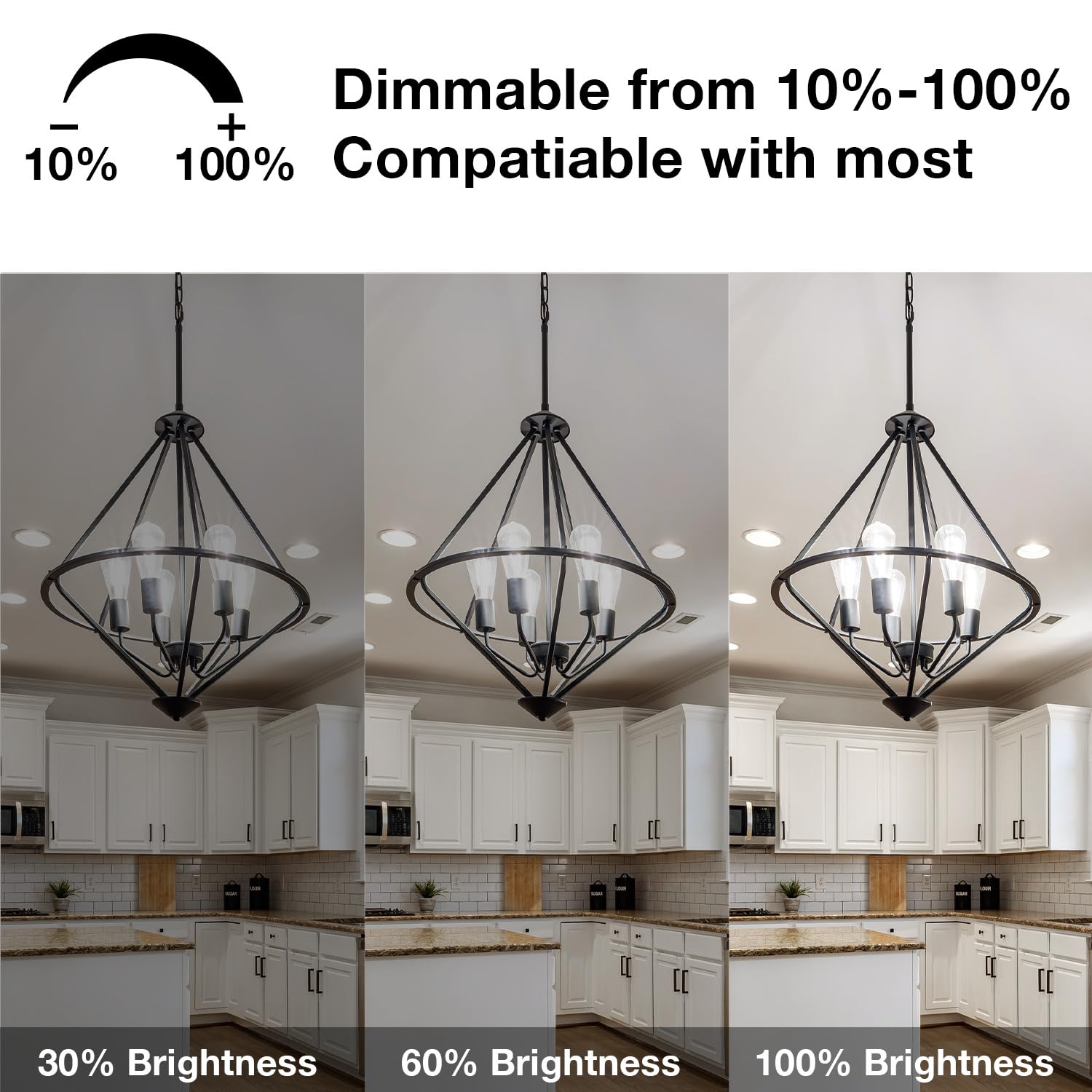 DAYBETTER dimmable LED bulb enhances mood with flicker-free control
