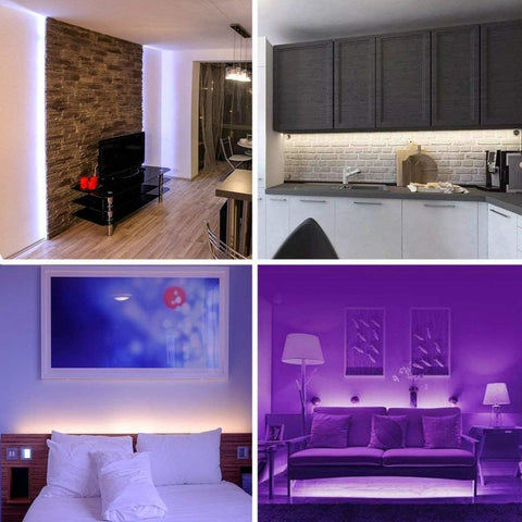 DAYBETTER indoor-outdoor LED strip lights for rooms and patios