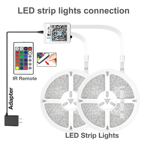 Daybetter strip lights with easy installation and strong adhesive backing