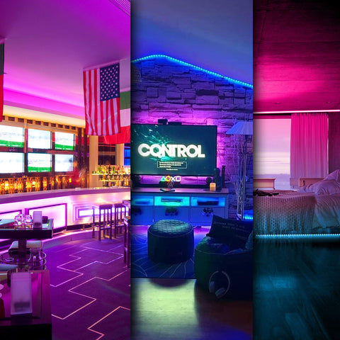 DAYBETTER LED strip easy-install with strong adhesive