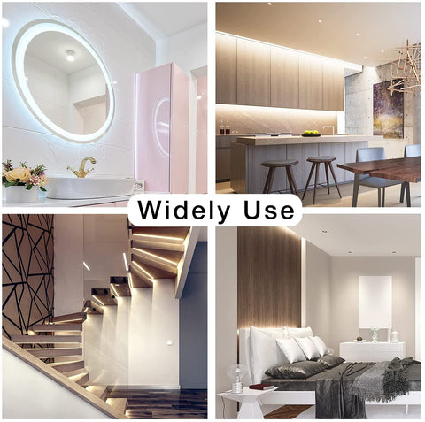 DAYBETTER indoor LED strip is flexible and cuttable to fit any space