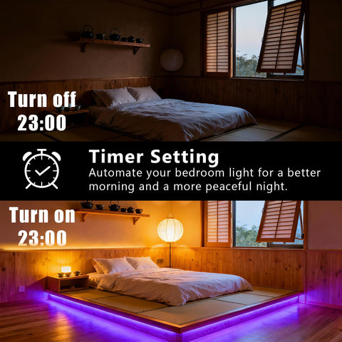 DayBetter LED strip lights offer 16 million colors and dynamic modes.