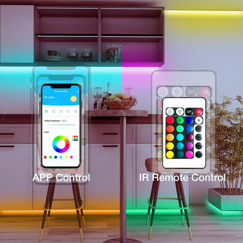 DayBetter remote control enables convenient color and mode adjustments.