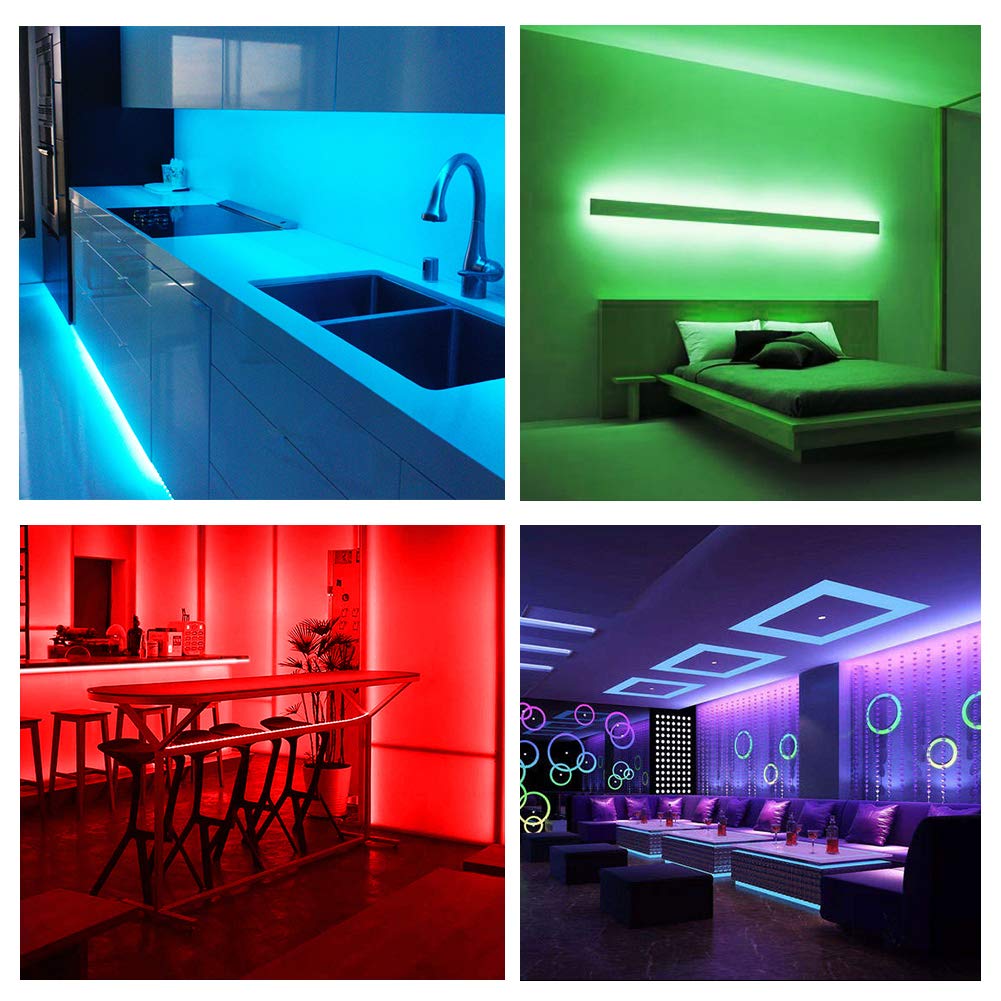 DAYBETTER LED strips with smart timer for scheduled lighting