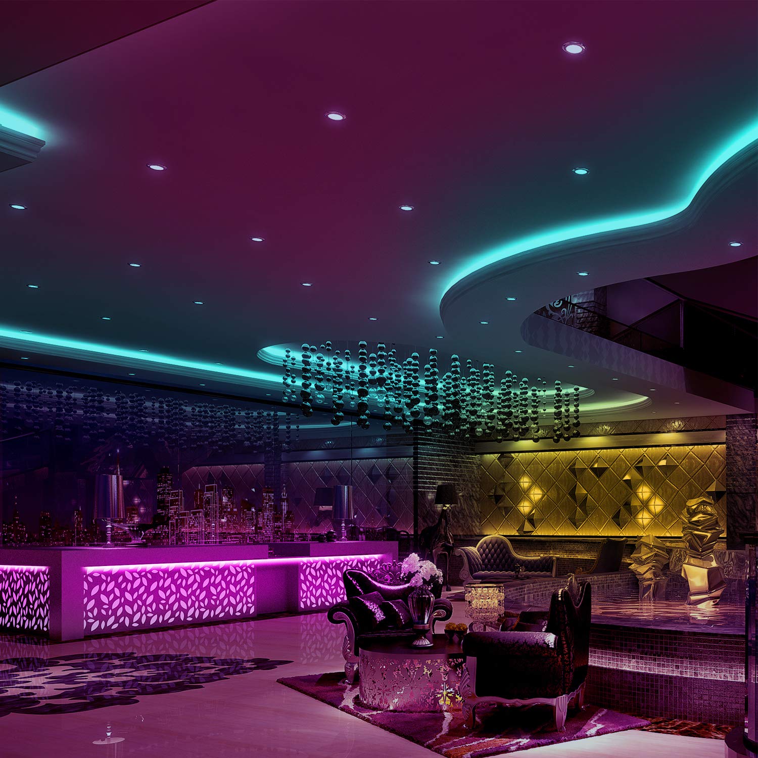 DAYBETTER LED strip outdoor use for weather-resistant decorative lighting.