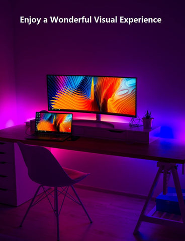 DAYBETTER LED strip at a party or wedding with vibrant color options.