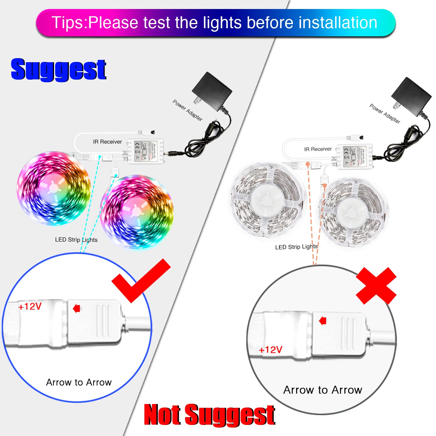 DAYBETTER remote-control lighting enables quick color and mode changes.