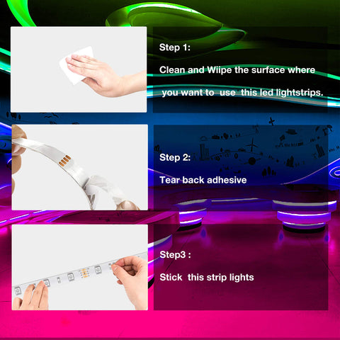 DAYBETTER LED strip enhances room ambience for movies or gaming