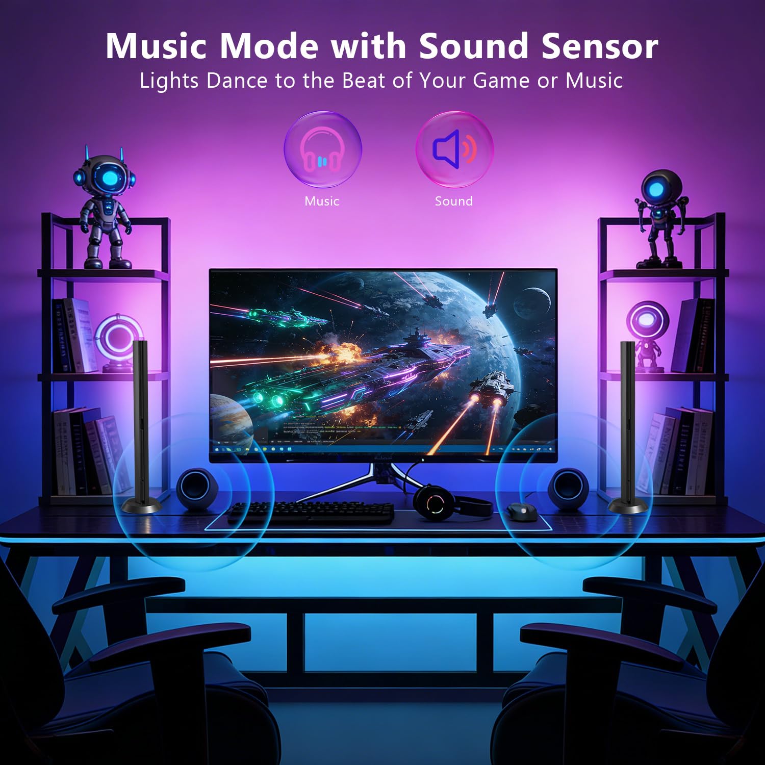DayBETTER light bar app control screen-friendly customization and scenes.