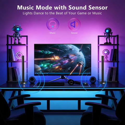 DayBETTER light bar app control screen-friendly customization and scenes.