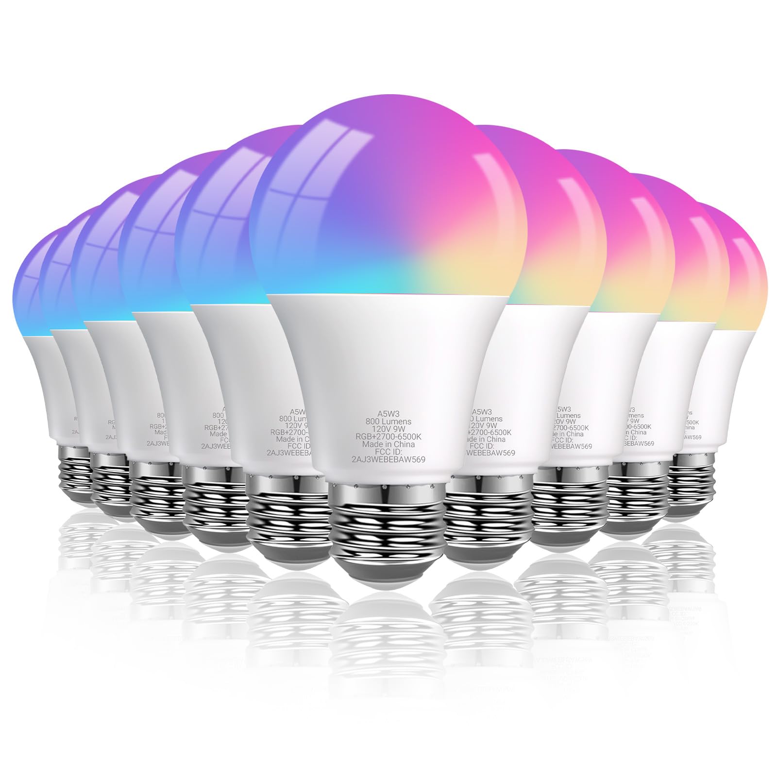 DayBETTER smart bulbs setup shows hub-free installation with voice control.