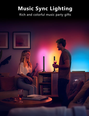 DAYBETTER room décor with ambient glow for a cozy atmosphere.