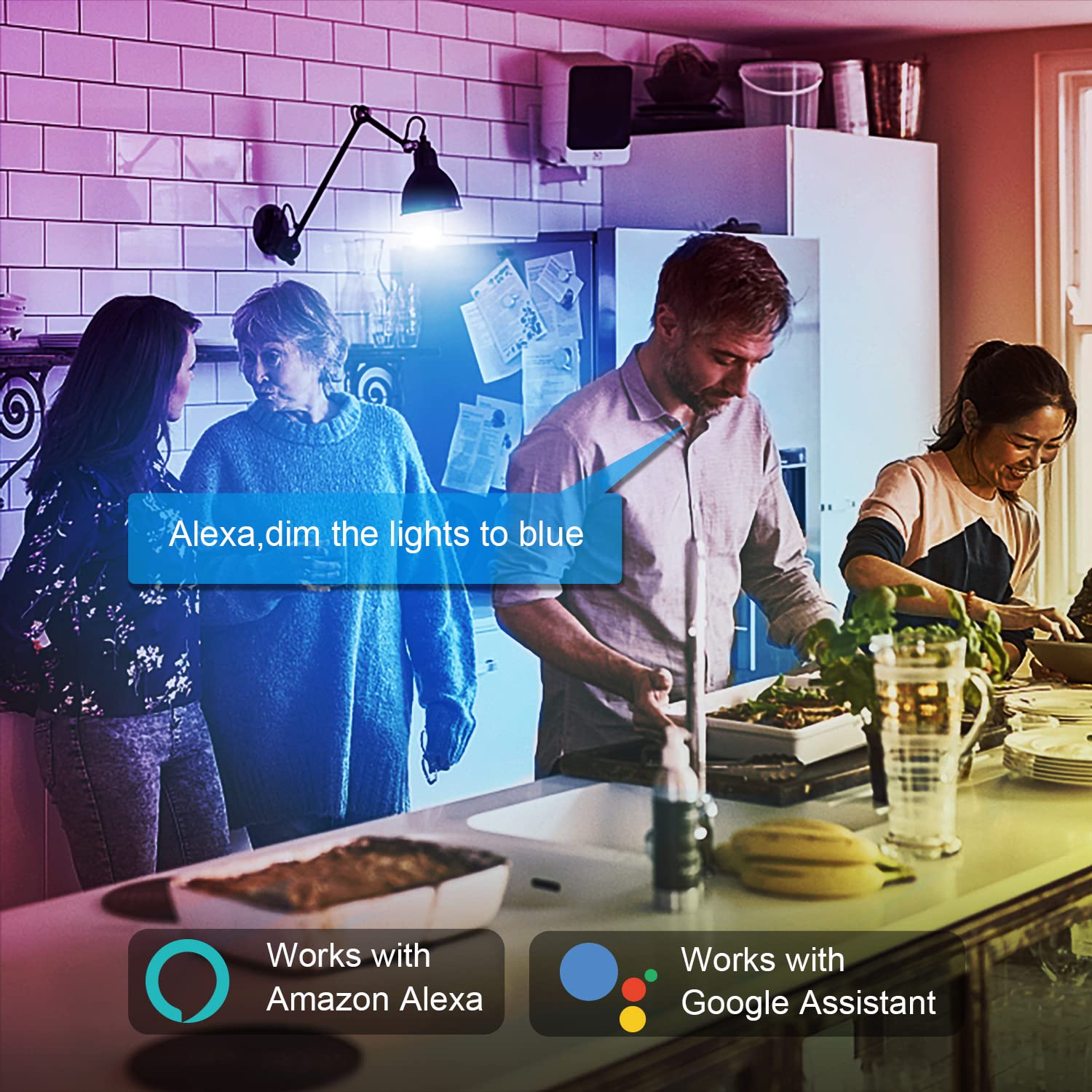 DAYBETTER timer feature switches lighting on or off automatically.