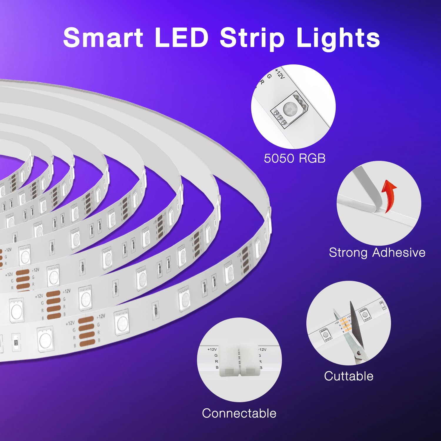DAYBETTER vivid color commands create immersive bedroom ambience
