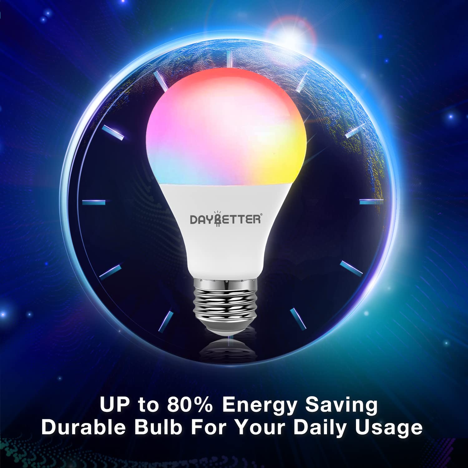 DAYBETTER warm to cool white for task lighting and relaxation.