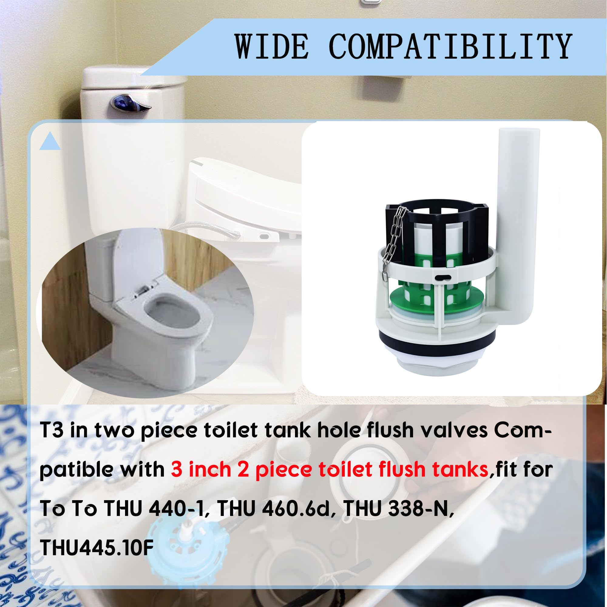 Daydmaly Toto THU series compatibility ensures secure fit.
