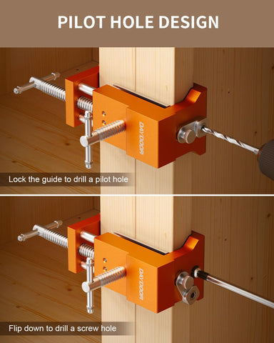 DAYDOOR clamps with adjustable opening fit varied widths
