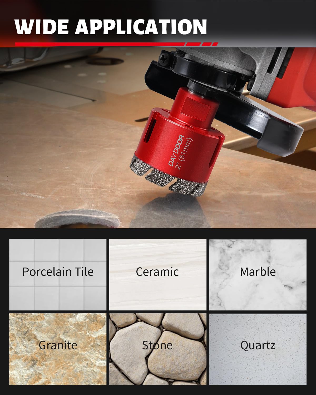 DAYDOOR Storage Case keeps tools organized and protected