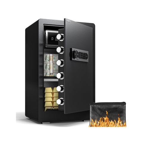 DAYI Safe Box D70 Lite front view highlighting sturdy security design