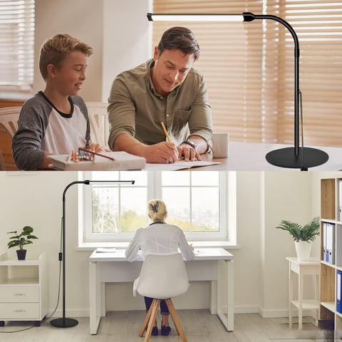 Soft non flickering DAYSOFT light to reduce eye strain during long tasks