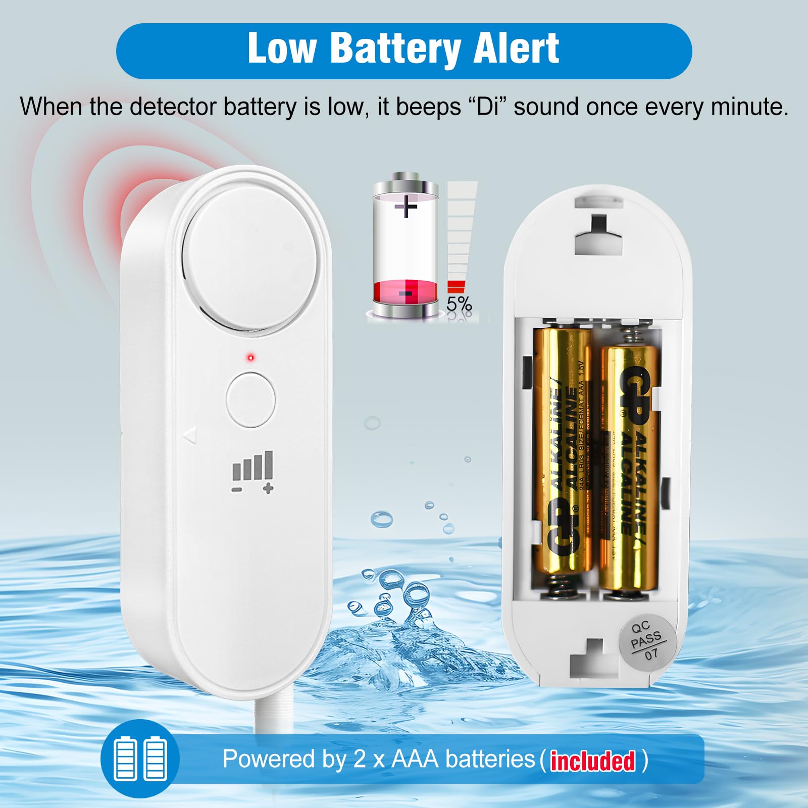 Daytech kitchen sink leak detector helps catch leaks early