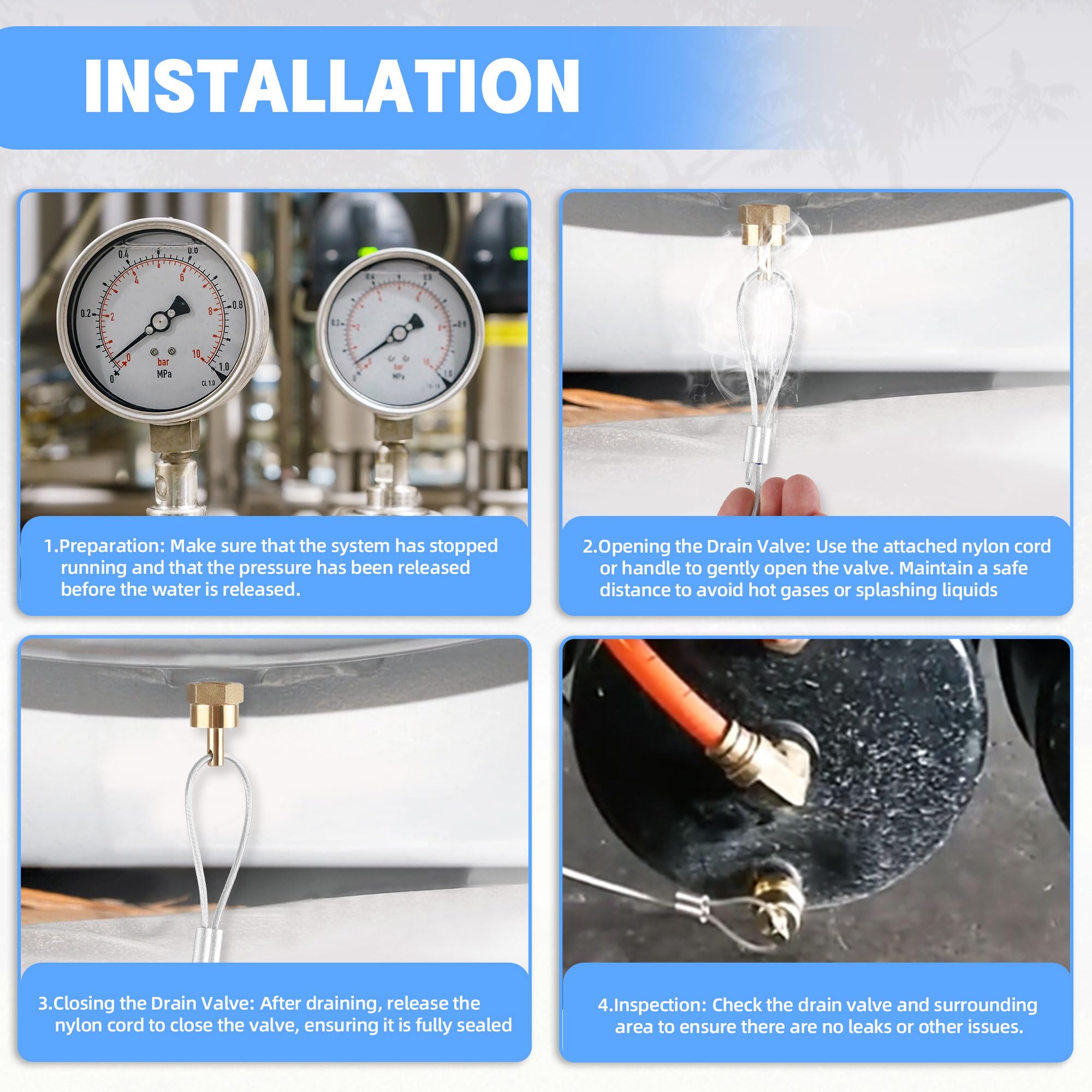 Dazakoot 200 PSI max rating suitable for mid-range air systems.