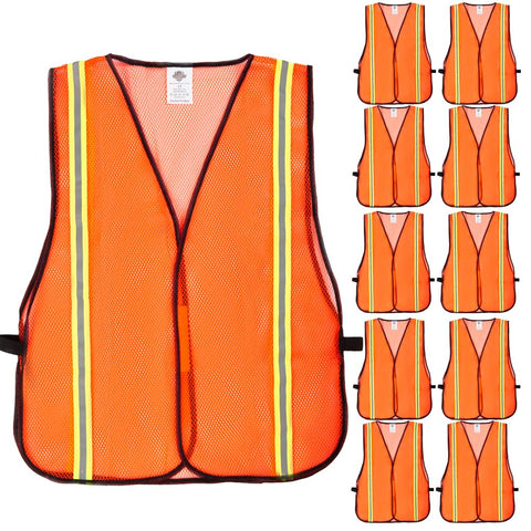 Dazonity safety vest 360° coverage for high visibility during night shifts.