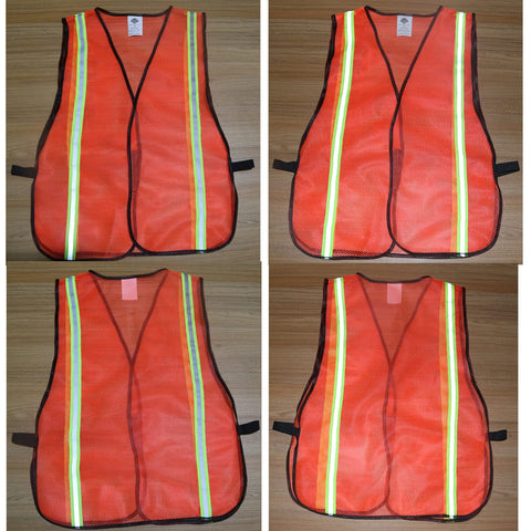 Dazonity safety vest reflective strips boost 360° visibility for pedestrians and motorists.