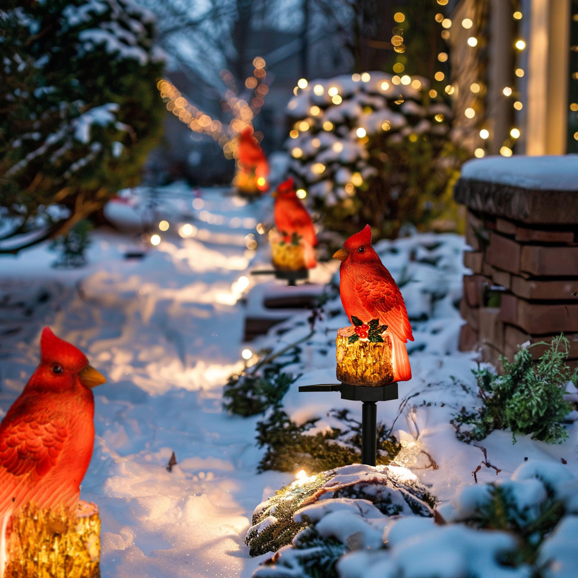 Dazzle Bright 2-pack creates festive outdoor ambiance for yards and patios