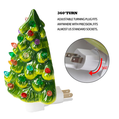 Dazzle Bright 360° rotating plug enables flexible placement in any room