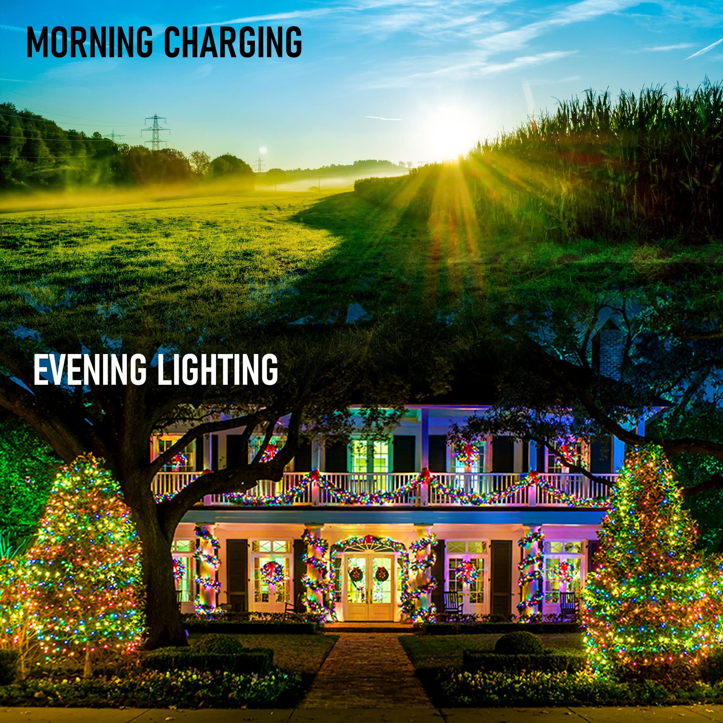 Dazzle Bright two-pack lights ideal for garden parties and events