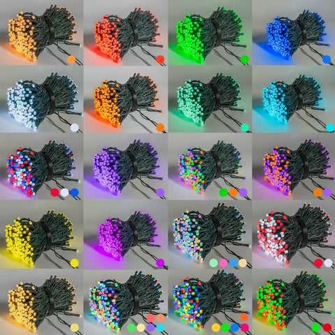Dazzle Bright app and remote control for quick lighting customization.