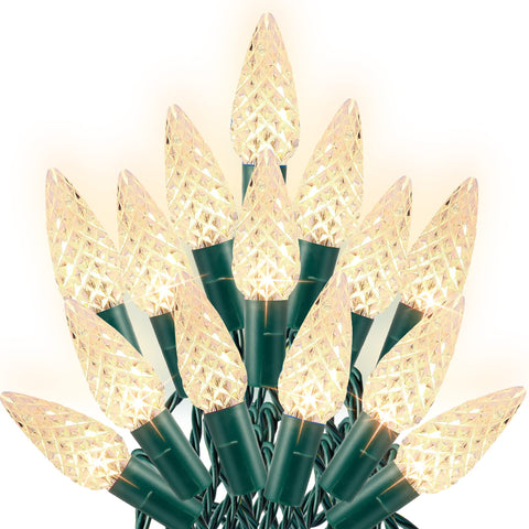 Dazzle Bright C6 outdoor 100-LED lights deliver weather-ready glow for exterior decor