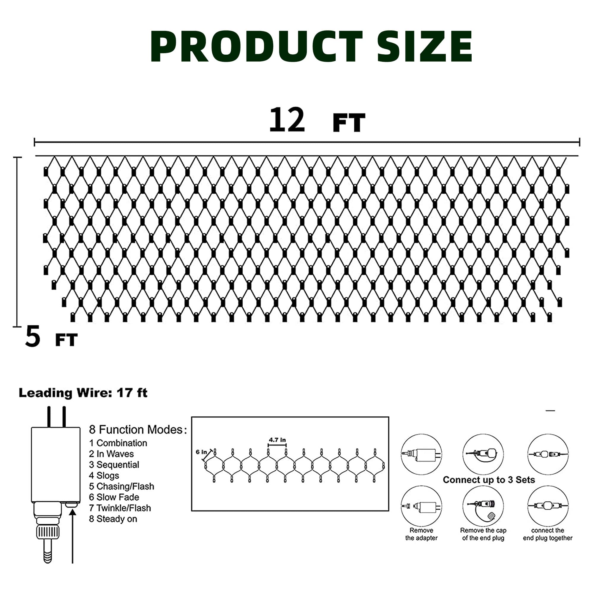 Dazzle Bright end-to-end connector enables easy expansion for larger outdoor displays.