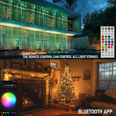 Dazzle Bright garden and patio decor adds festive glow.