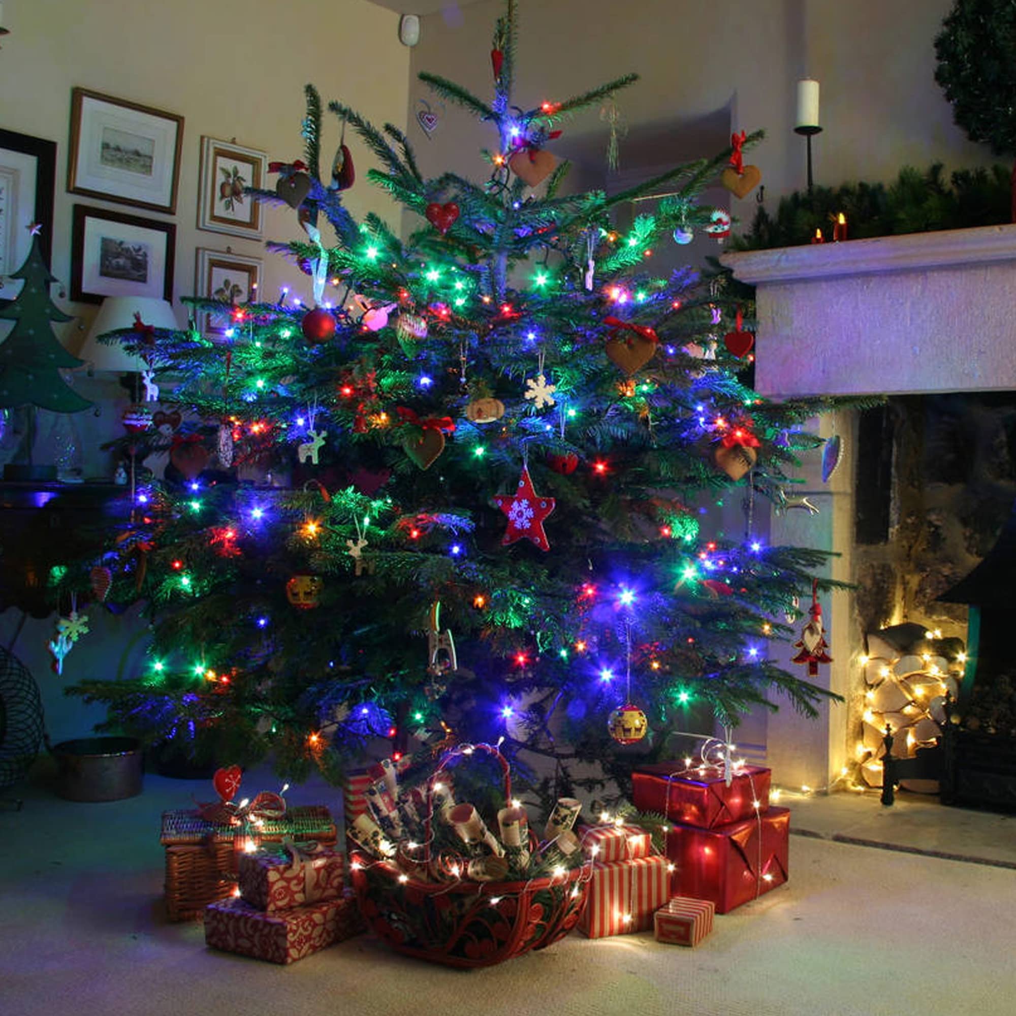 Dazzle Bright indoor outdoor decor ideas for garden paths and trees