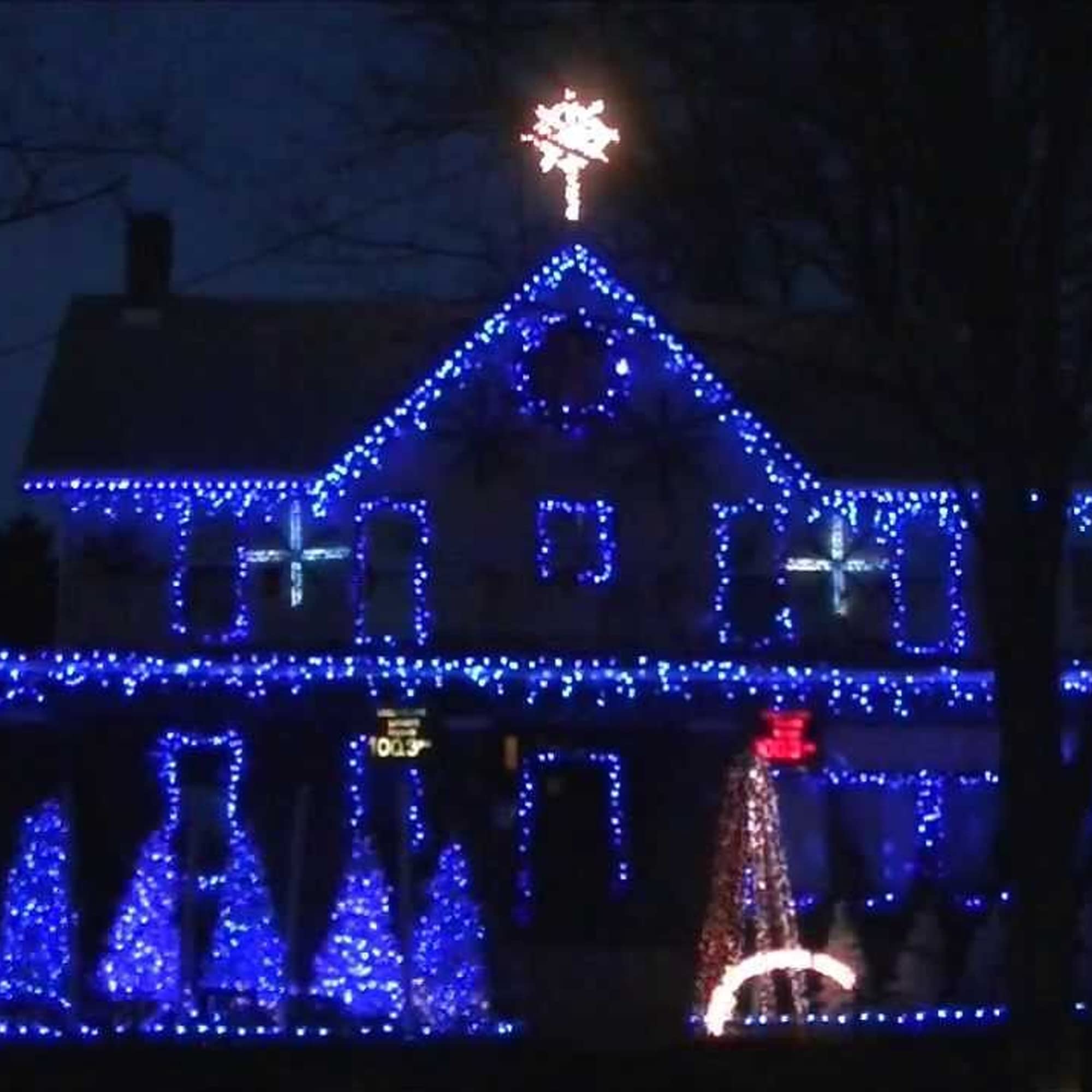 Dazzle Bright plug-in lights set up quickly for festive ambiance.