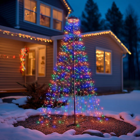 Dazzle Bright IP44 waterproof design suits indoor and outdoor Christmas celebrations.