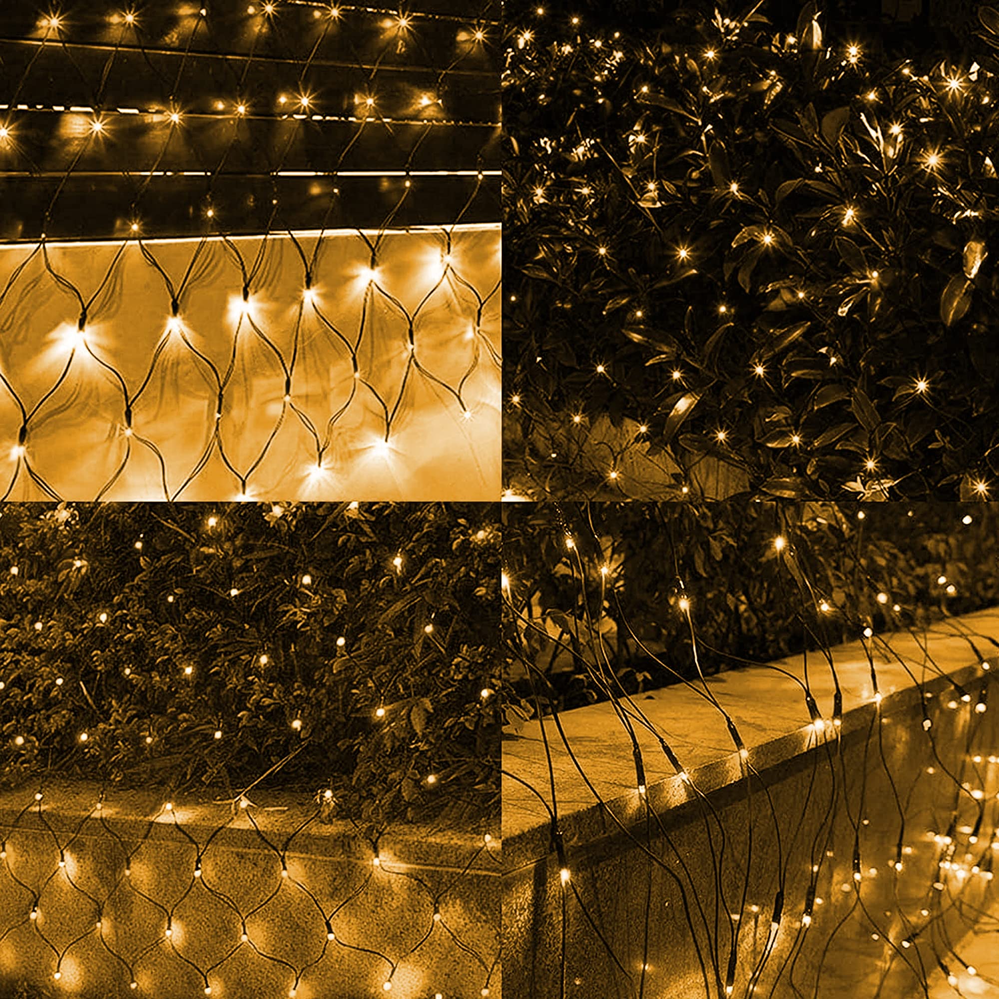 Dazzle Bright IP44 waterproof lights withstand rain, snow, and humidity outdoors.