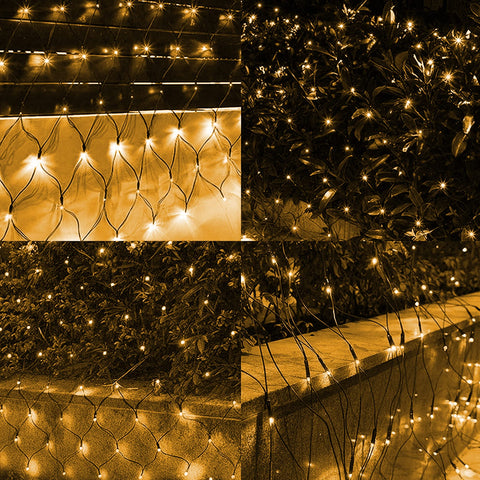 Dazzle Bright IP44 waterproof lights withstand rain, snow, and humidity outdoors.