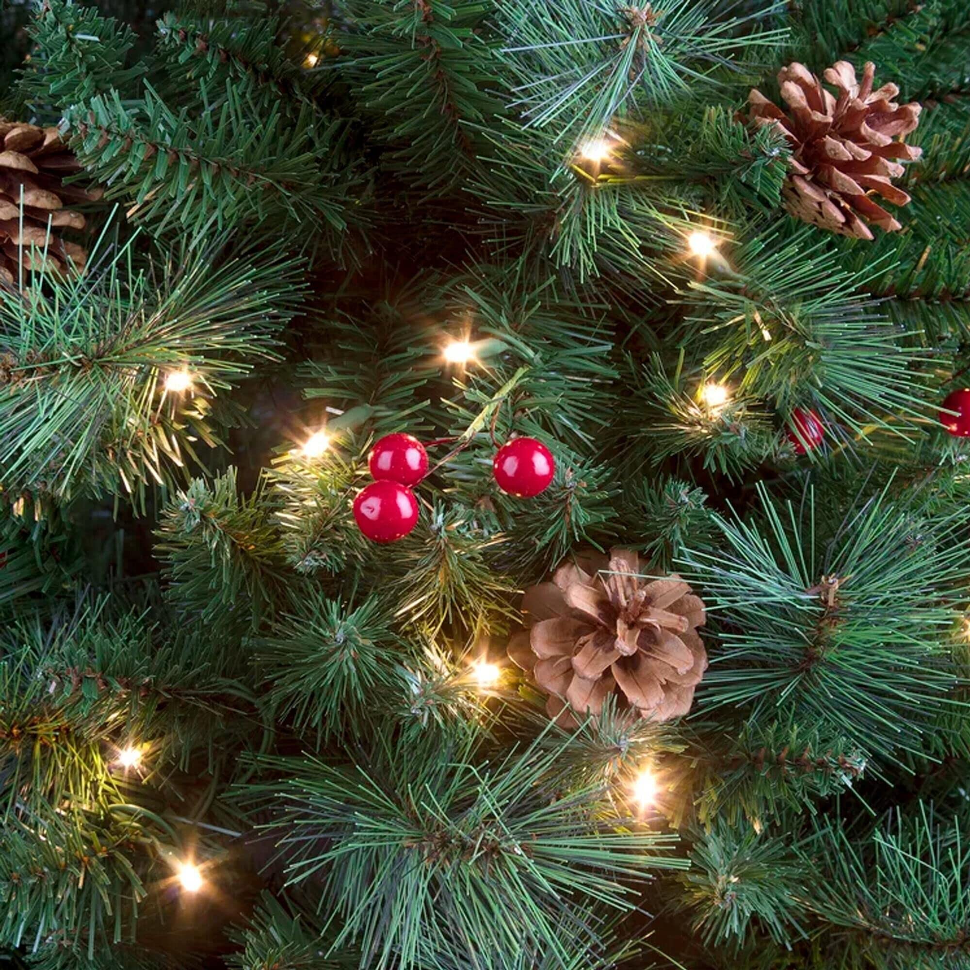 Dazzle Bright two 30-foot strings provide flexible decorating options.