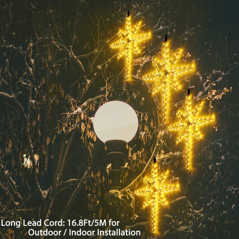 DBFAIRY Bethlehem Star clips ensure easy secure mounting.