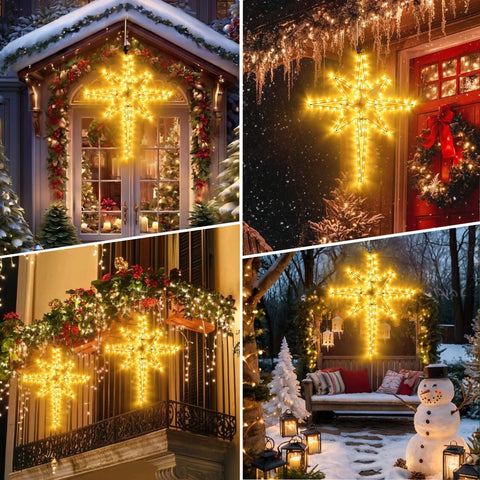 DBFAIRY Bethlehem Star withstands wind and rain for outdoor use.