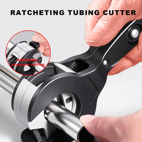 DBIGQ ratchet cutter blade replacement feature for extended tool life.